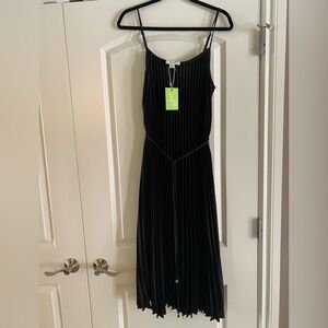 Sam Edelman Black Pleated Dress BNWT